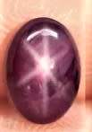 2.64Ct. Star Ruby  Oval Cabochon Purplish Red 6 Rays Amazing Madagascar