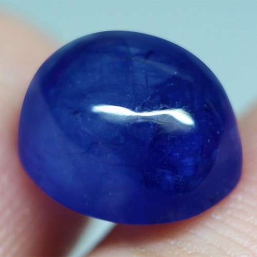 5.90Ct. Sapphire Oval Cornflower Blue Color Good Sparkling! Madagascar Natural