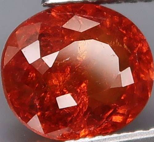 2.90Ct. Fire Mandarin Orange Spessartite Garnet Best Color! Natural Namibian