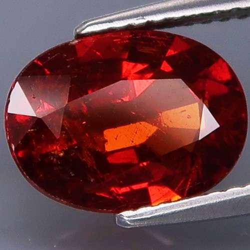 3.82Ct.Imperial Spessartite Garnet Africa Best Color&Full Fire! Natural
