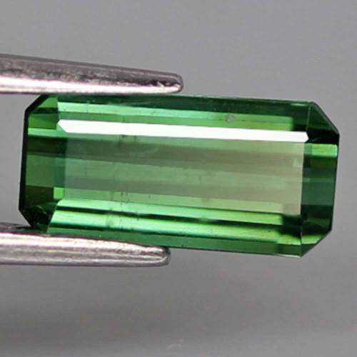 1.19Ct. Green Tourmaline Mozambique Perfect Shape Ravishing Color! Natural