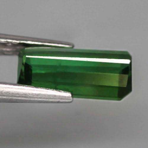 1.19Ct. Green Tourmaline Mozambique Perfect Shape Ravishing Color! Natural
