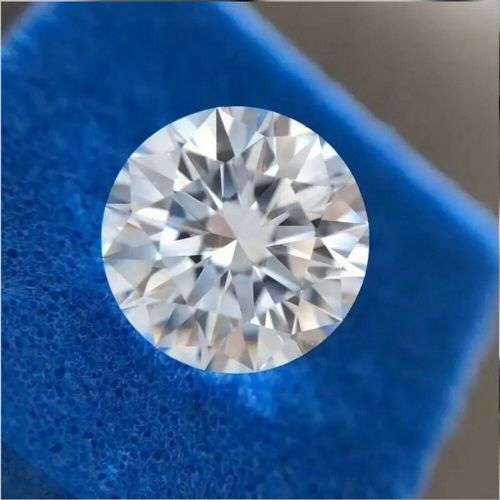 0.12 Ct. Diamond  VS2/J EGL Certified Fine Round Cut  Natural