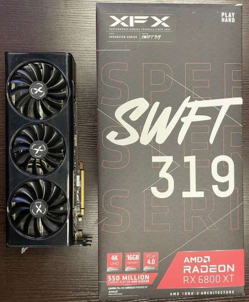 Computer Graphics Card AMD RADEON 6800 XT