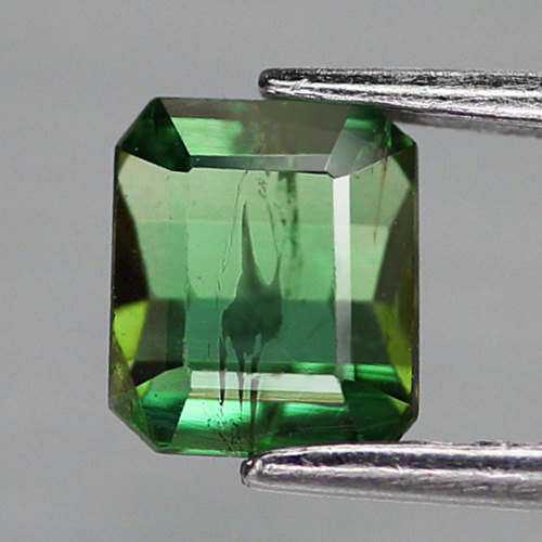 1.02Ct. Green Tourmaline Square Cut Nigeria Natural