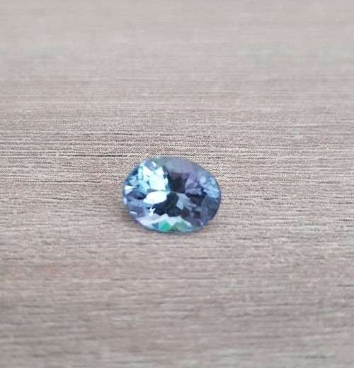 1.375Ct. Tanzanite Oval  Bluish Violet Very Good Colour! Natural