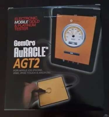 GemOro AuRACLE AGT2 Electronic Mobile Gold/Platinum Tester Kit For Apple iOS