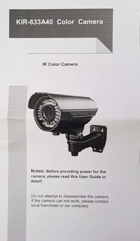 CCTV Pipe Camera