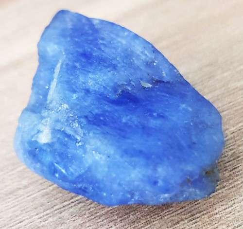 TANZANITE 33.60Cts. NATURAL VIOLET BLUE SPECIMEN ROUGH