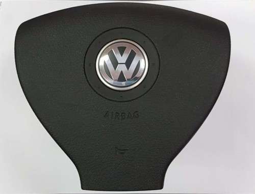 Steering Wheel Airbag 2009-2010 Volkswagen VW Tiguan Driver  Black