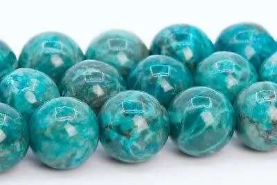 Blue Green Turquoise Beads Grade AAA Natural Round Loose 10MM