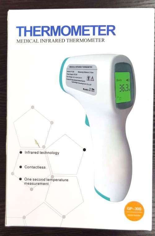 Thermometer Infrared Forehead Non-Contact Handheld