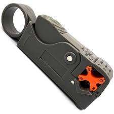 CCTV Rotary Coaxial Cable Wire Stripping Stripper Cutter Stripper for RG-59 / 6 / 58 Network Tool