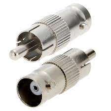CCTV BNC Connector Female to RCA Male Adaptor 10 Pieces