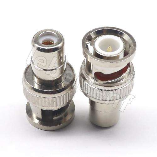 CCTV BNC male to RCA female adapter Q9 male to lotus female adapter  10 Pieces