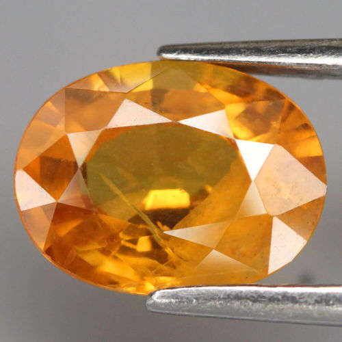 1.98Ct.  Sapphire Yellow Oval Bangkaja Precious Gem Ravishing!Natural