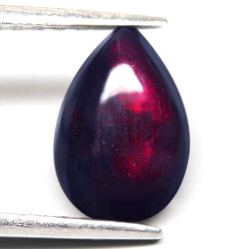 1.13Ct.  Opal Pear Cabochon Multi Colours Glittering Rainbow 3D! Ethiopian Natural