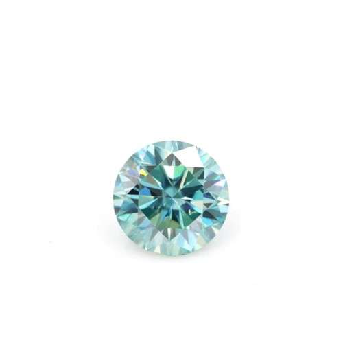 Moissanites 3.00mm Light Blue / VVS1  0.10ct **1Piece** Stones Loose