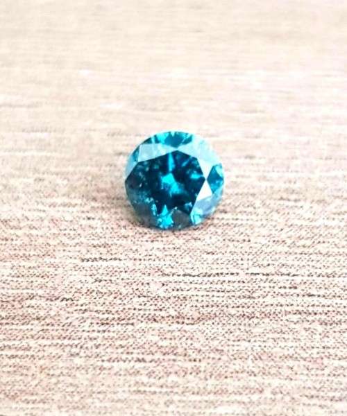 0.31Cts Diamond Fancy Blue Natural Loose