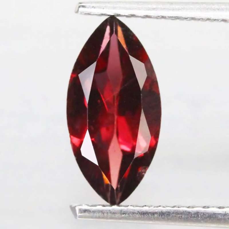 1.47Ct. Spessartite Garnet Red Marquise Namibia Gem Good Sparkling Natural
