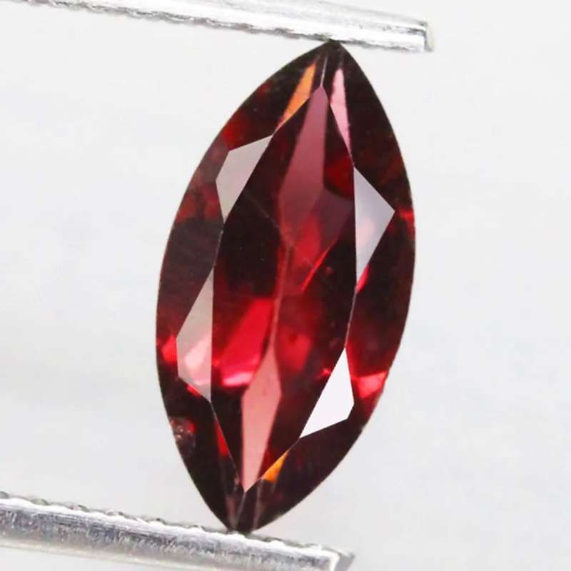 1.47Ct. Spessartite Garnet Red Marquise Namibia Gem Good Sparkling Natural