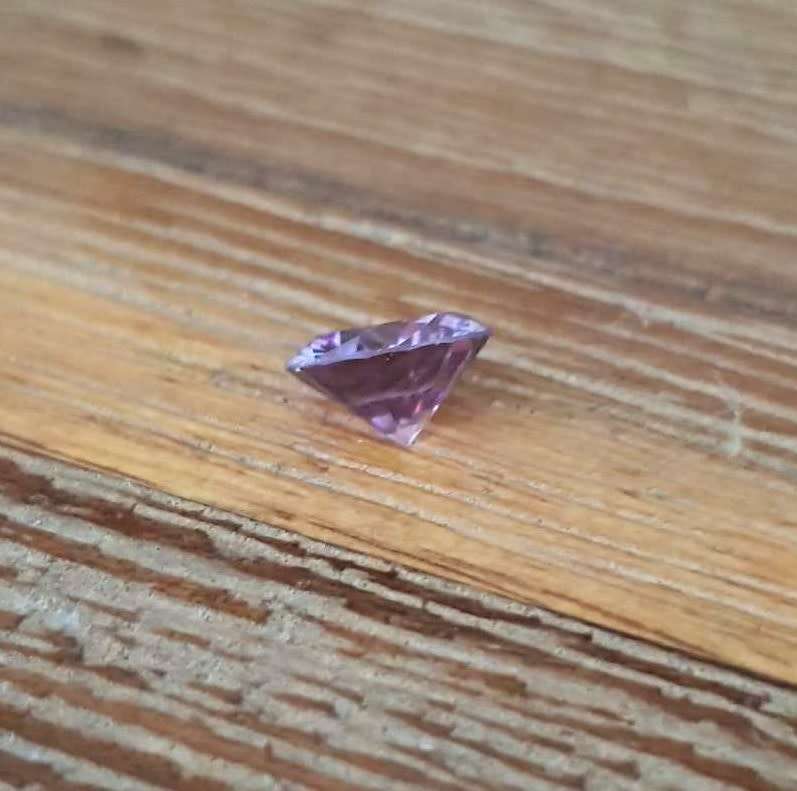 1.79ct MOISSANITE  ROUND  **PINK** VVS1  COLOUR  LOOSE GEM