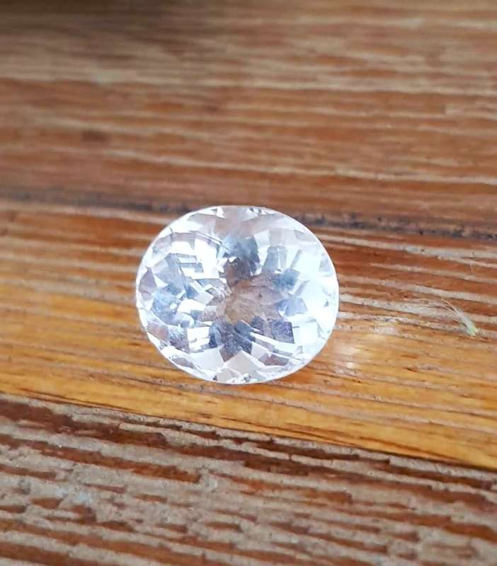 3.37Cts PINK MORGANITE OVAL CUT GEMSTONE! NATURAL