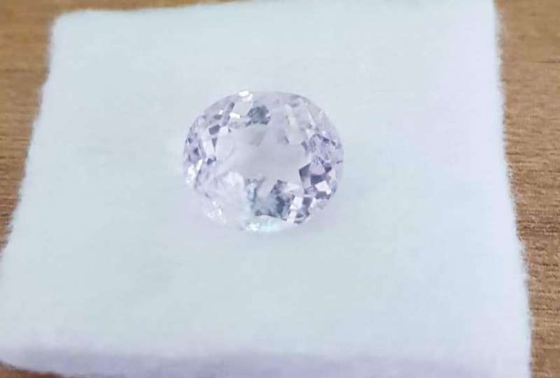 3.44Cts  MORGANITE **PINK OVAL CUT** GEMSTONE! NATURAL