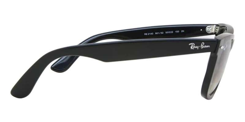 Ray-Ban Wayfarer Classic Black Sunglasses  size 54mm RB2140
