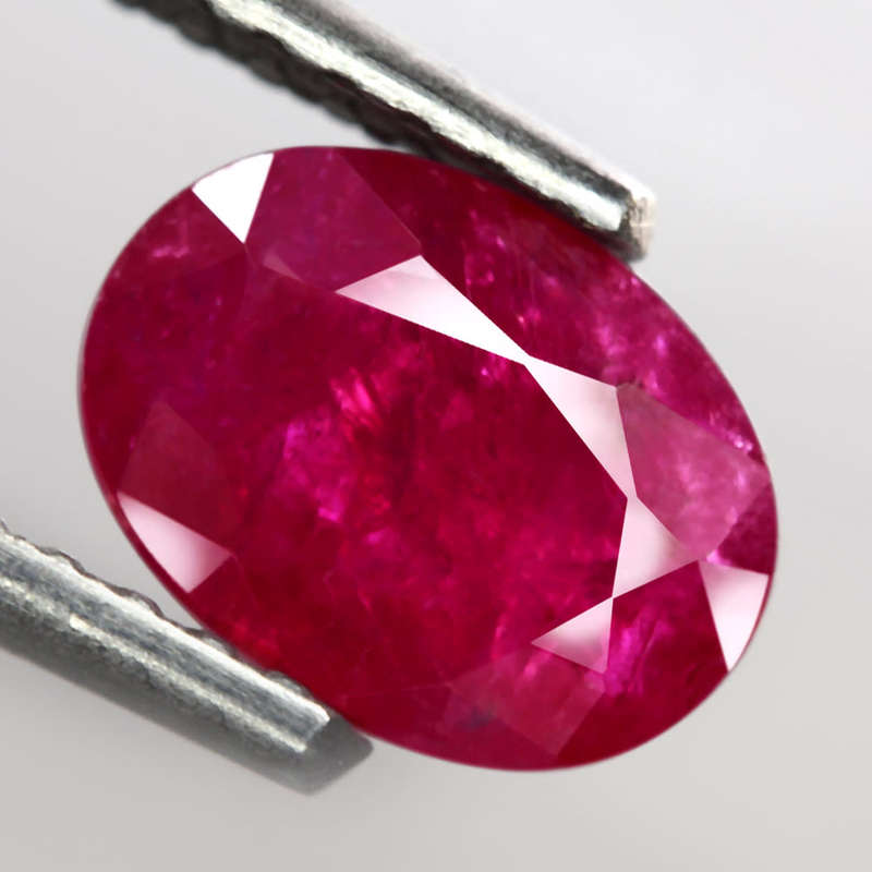 1.04Ct. Ruby Red Oval **Winza**,Tanzania Precious Gem Ravishing Colour Normal Heated