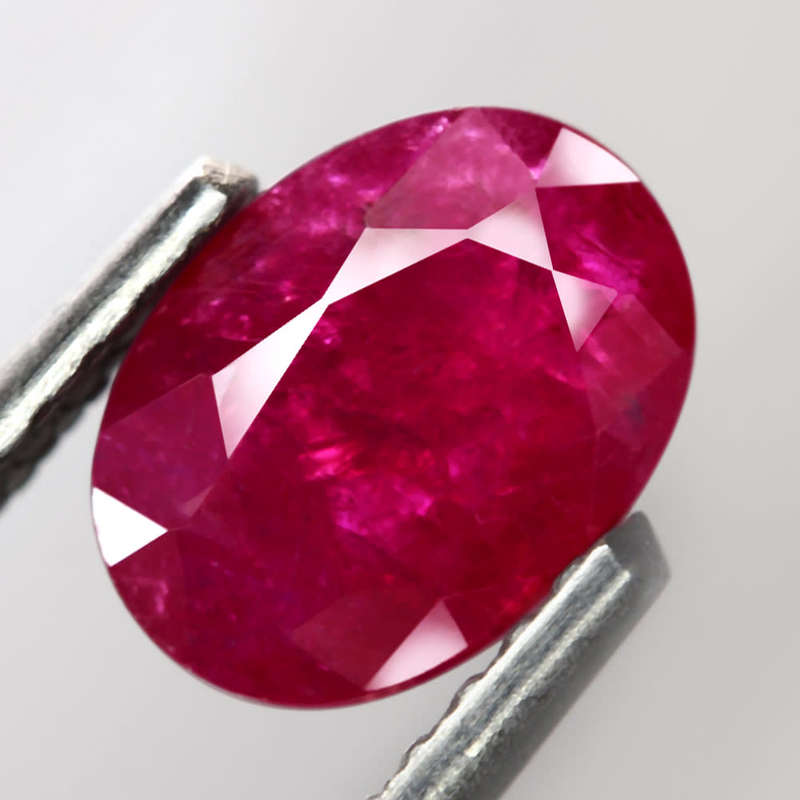 1.04Ct. Ruby Red Oval **Winza**,Tanzania Precious Gem Ravishing Colour Normal Heated