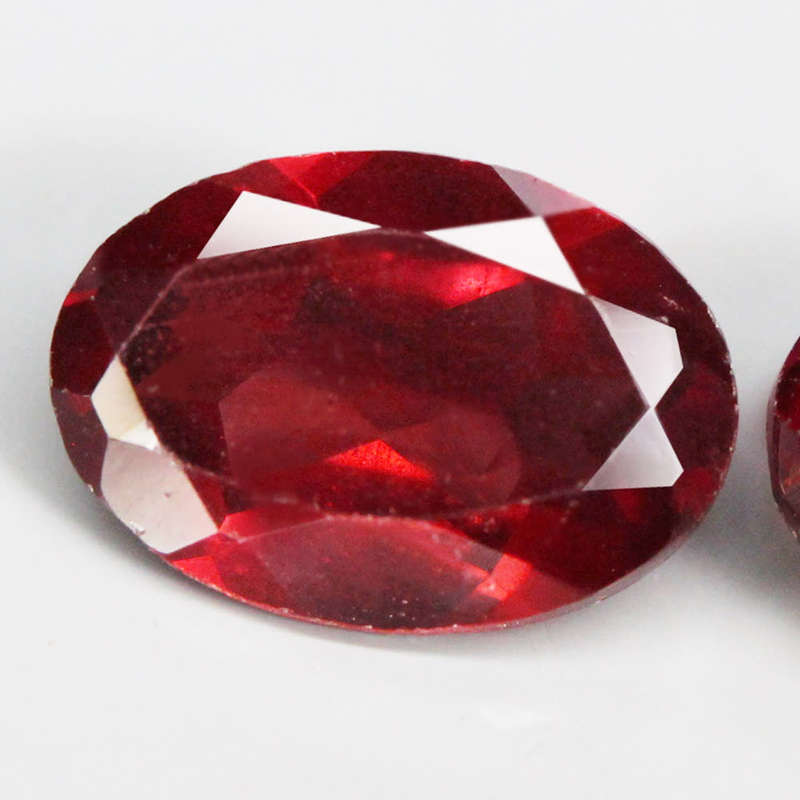 1.56Ct.  Spessartite Garnet Red Oval **Pair**Namibia Gem  For Jewelry! Natural