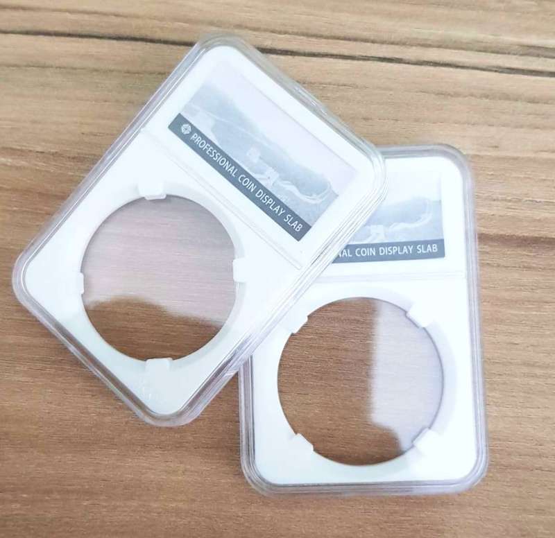 Coin Holder Coin Collecting Box  Capsules For Coins Storage for 40mm coins