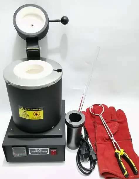 GOLD MELTING FURNACE,INDUCTION MELTING 3KG,GOLD, COPPER, SILVER, ALUMINUM