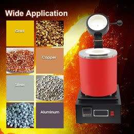 GOLD MELTING FURNACE,INDUCTION MELTING 3KG,GOLD, COPPER, SILVER, ALUMINUM
