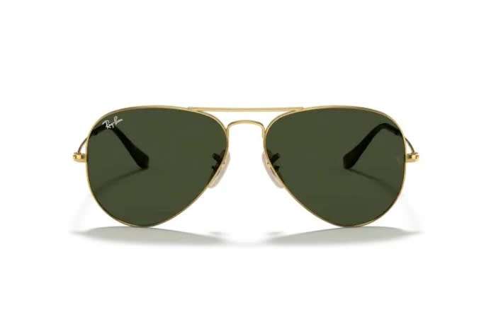 Ray-Ban Classic Aviator Sunglasses  RB3025 Gold/Green Lense