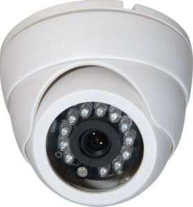 CCTV DOME CAMERA 1/3" CMOS Color 420TVL 24 IR LED Indoor Day Night