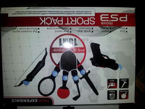 PS3 MOVE 15in1 SPORTSPACK