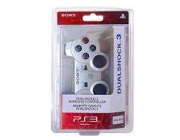 Dual Shock 3 Wireless Bluetooth SIX AXIS Controller for PS3-Pearl White