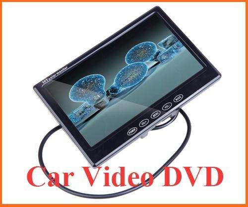 7" TFT LCD Car Monitor for VCD DVD GPS