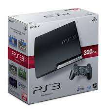 Playstation 3 320GB Slimline Charcoal Black Console complete with Games