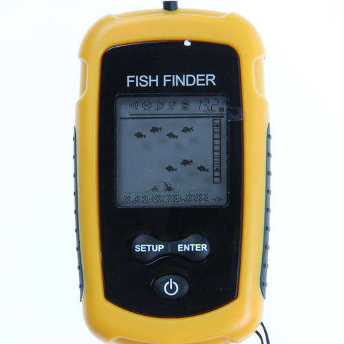 Fish Finder Depth Sonar Sounder Alarm Transducer Fishfinder 100m
