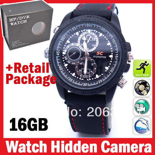 4GB Spy Camera Fashion Watch