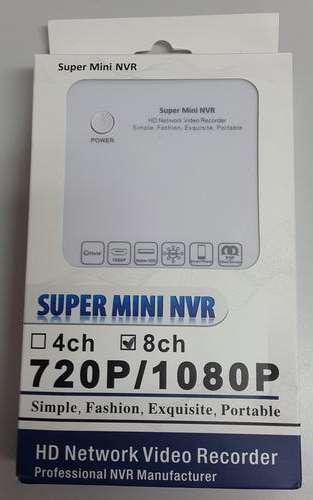 8CH Super MINI NVR HD HOT Video Security 720P ONVIF 1080P E-SATA P2P HDMI