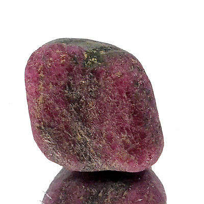 27.34 CT. Certified Natural Rough Shaped Red Ruby Gemstone stone