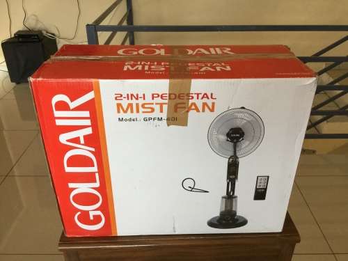 COLD AIR MIST FAN 2-IN-1 PEDESTAL