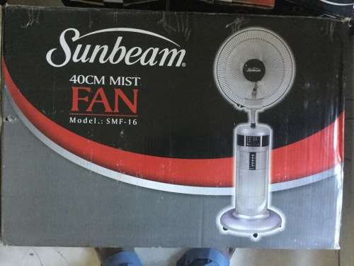 SUNBEAM  AIR MIST FAN 2-IN-1 PEDESTAL