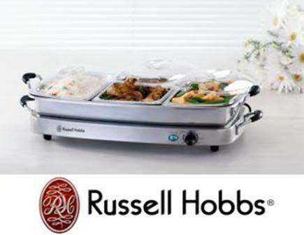 RUSSELL HOBBS BUFFET SERVER AND HOT TRAY