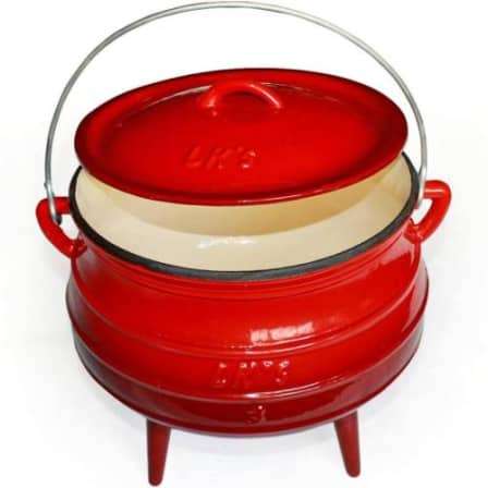 POTJIE N0 3 ENAMEL COATING 26CM BUSHBABY