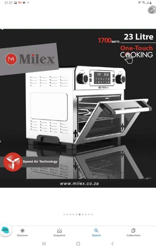 MILEX AIRFRYER  23 L OVEN WITH ROTISSERIE